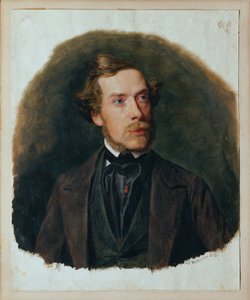 Gustav Barth, sbormistr Vídeňského mužského sboru od Ferdinand Georg Waldmuller