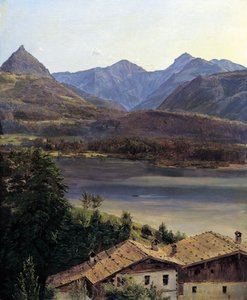Wolfgangsee od Ferdinand Georg Waldmuller