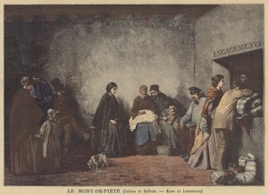 Le Mont-de-Piete (The Pawnbrokers Shop)