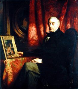Portrét sběratele umění Nicolaus Hudtwalcker, 1852