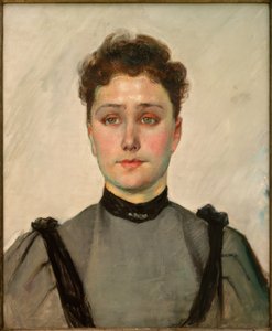 Portrét mladé ženy od Ferdinand Hodler