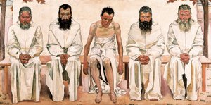Životní únava od Ferdinand Hodler