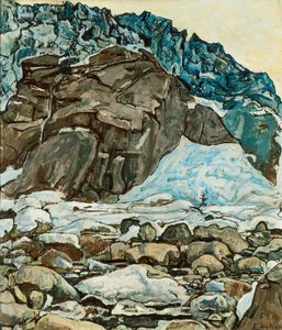 Grindelwaldský ledovec, 1912. od Ferdinand Hodler