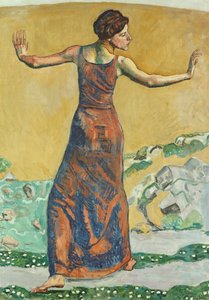 Radostná žena, 1911 od Ferdinand Hodler