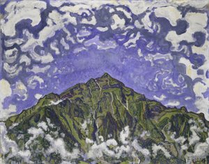 Mount Niesen viděný z Heustrich, 1910. od Ferdinand Hodler