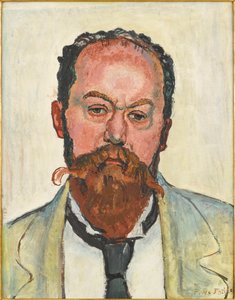 Portrét Mathiase Morhardta 1863-1939, 1913. od Ferdinand Hodler