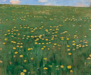 Květinová louka, asi 1901. od Ferdinand Hodler