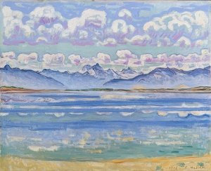 Weisshorn při pohledu z Montany. 1915 od Ferdinand Hodler