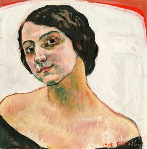 Žena s hnědými vlasy, 1913 od Ferdinand Hodler
