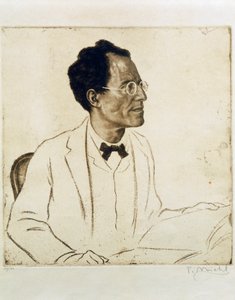 Portrét rakouského skladatele a dirigenta Gustava Mahlera (Kalischt od Ferdinand Michl