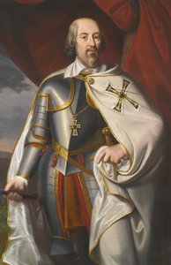 Portrét Heinricha Walpota von Bassenheim, polovina 19. století od Ferdinand Müller