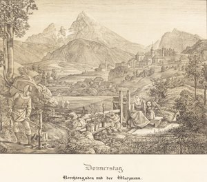 Čtvrtek - Berchtesgaden a hora Watzmann