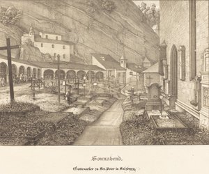Sobota - Hřbitov svatého Petra v Salcburku