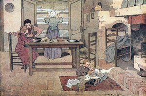 Práce doma (domácí úkoly, čtení a domácí práce), v Imagier de l