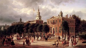 Independence Hall ve Filadelfii