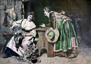Galantní poznámky, 1893 od Ferdinand Roybet