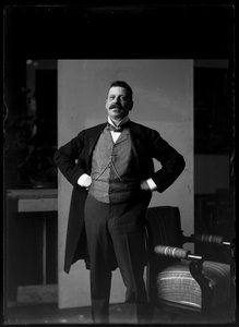 Obrázek Charlese Wittgensteina (1847-1913) od Ferdinand Schmutzer