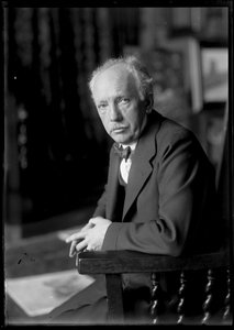 Obraz Richarda Strausse (1864-1949) od Ferdinand Schmutzer