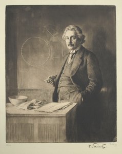 Portrét Alberta Einsteina 1879-1955, 1921