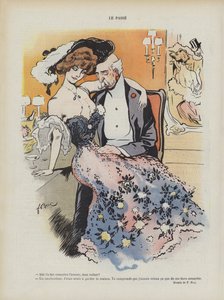 Ilustrace pro Le Rire (barevné lito)