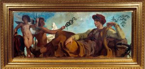 Alegorie malířského průmyslu Eugene Delacroix (1798-1863) od Ferdinand Victor Eugene Delacroix