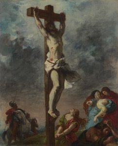 Kristus na kříži, 1853 od Ferdinand Victor Eugene Delacroix