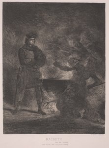 Macbeth (lept) od Ferdinand Victor Eugene Delacroix