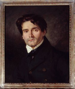 Portrét malíře Louise Riesenera od Ferdinand Victor Eugene Delacroix