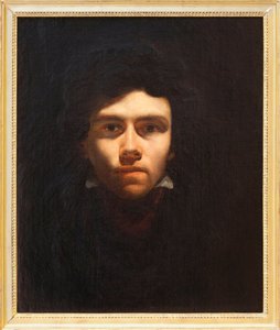 Autoportrét předpokládá Eugene Delacroix (1798-1863), francouzský malíř - Malba připisovaná Delacroixovi - Fotografie, KIM Youngtae, Rouen, Musee des Beaux Art de Rouen od Ferdinand Victor Eugene Delacroix