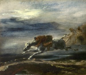 Tam O"Shanter od Ferdinand Victor Eugene Delacroix