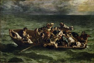 Ztroskotání Dona Juana od Ferdinand Victor Eugene Delacroix