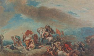 Neznámý obrázek od Ferdinand Victor Eugene Delacroix