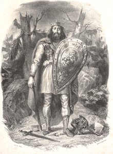 Bez názvu, vyryto Godefroyem Engelmannem od Ferdinand Victor Eugene Delacroix
