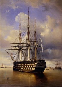 Ruská bitevní loď Imperator Aleksandr I Císař Alexander I, 1840