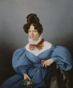 Portrét dámy, kolem roku 1830