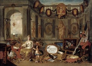 Alegorie Evropy, 1689.