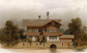 Německy: Schweizerhaus 1 am Park Klein-Glienicke od Ferdinand von Arnim