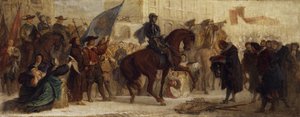 Vstup Maxmiliána I. do Prahy po vítězství na Bílé hoře v roce 1620 od Ferdinand von Piloty