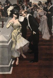 Řezníček / Bal pare / z: Galante Welt / 1904 od Ferdinand von Reznicek
