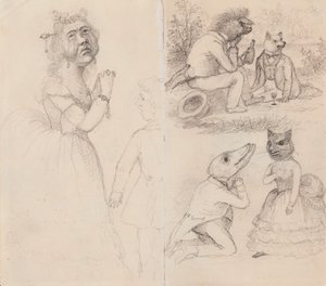 Karikatury od Ferdinand von Wright