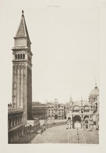 Campanile baziliky svatého Marka od Ferdinando Ongania