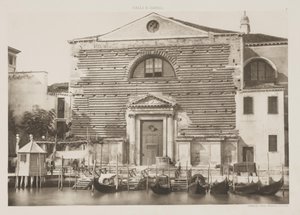 Kostel Saint Marcuola od Ferdinando Ongania
