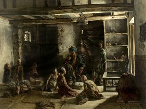 Orientální škola, 1885 od Ferencz Frans Eisenhut