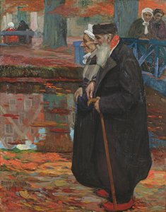 Starý pár, 1907 od Fernand Allard L