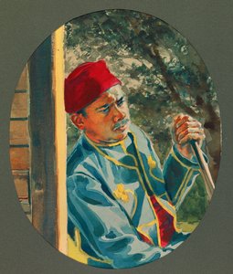 Pimero, alžírský stíhač, Gustrow od Fernand Barbier