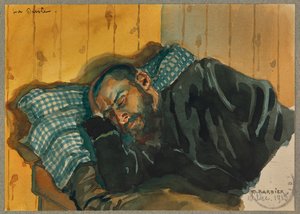Portrét podřimujícího Lavissiera, Gustrow od Fernand Barbier