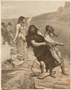 Lacustrine City, 1897. od Fernand Cormon