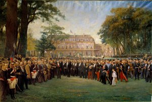 Přijetí starostů Francie v Elysee 22. září od Fernand Cormon