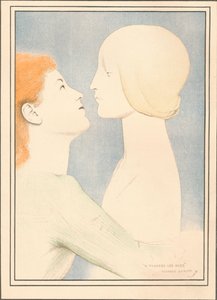V průběhu věků, c1895 od Fernand Khnopff