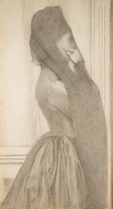 Závoj od Fernand Khnopff